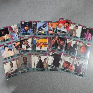 ProSet Yo! MTV Raps Trading Cards Lot 1991 Hip Hop Legends Excellent 60+ Cards